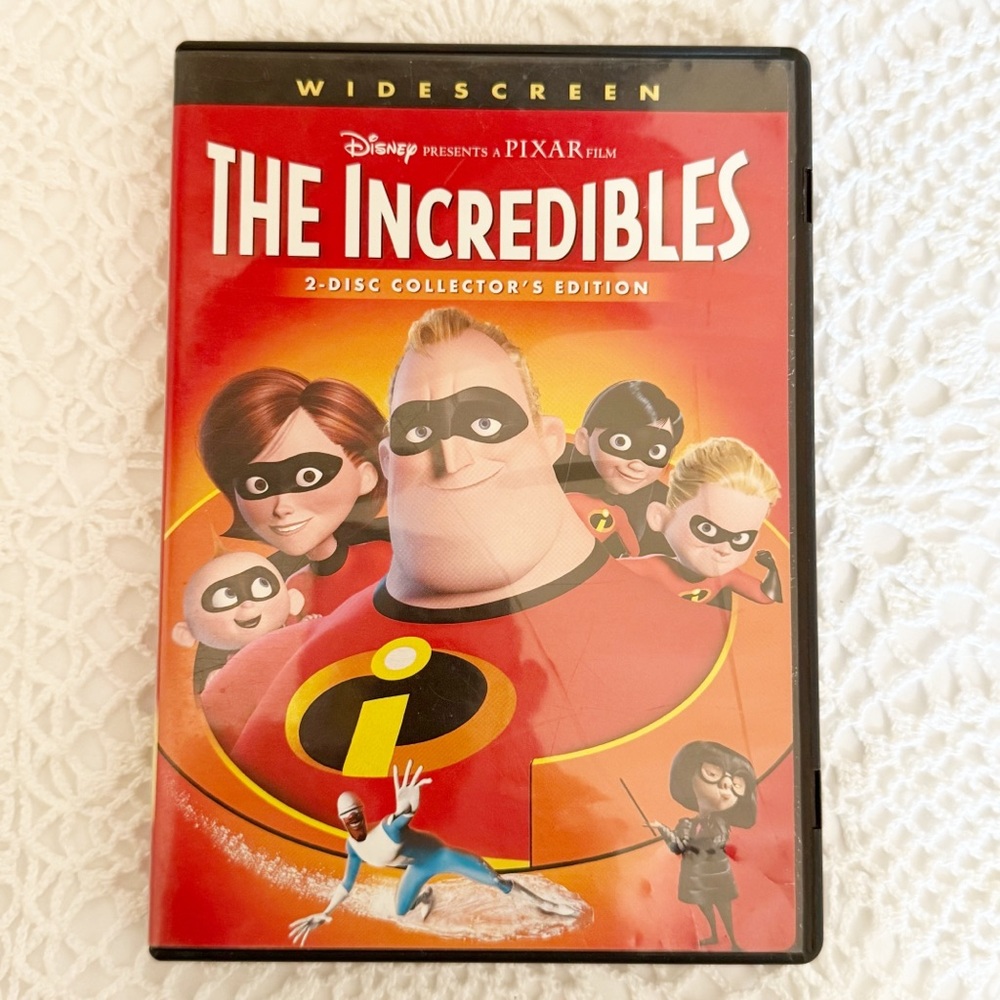 Disney Pixar The Incredibles Widescreen 2-Disc Collector Edition DVD Clean Discs